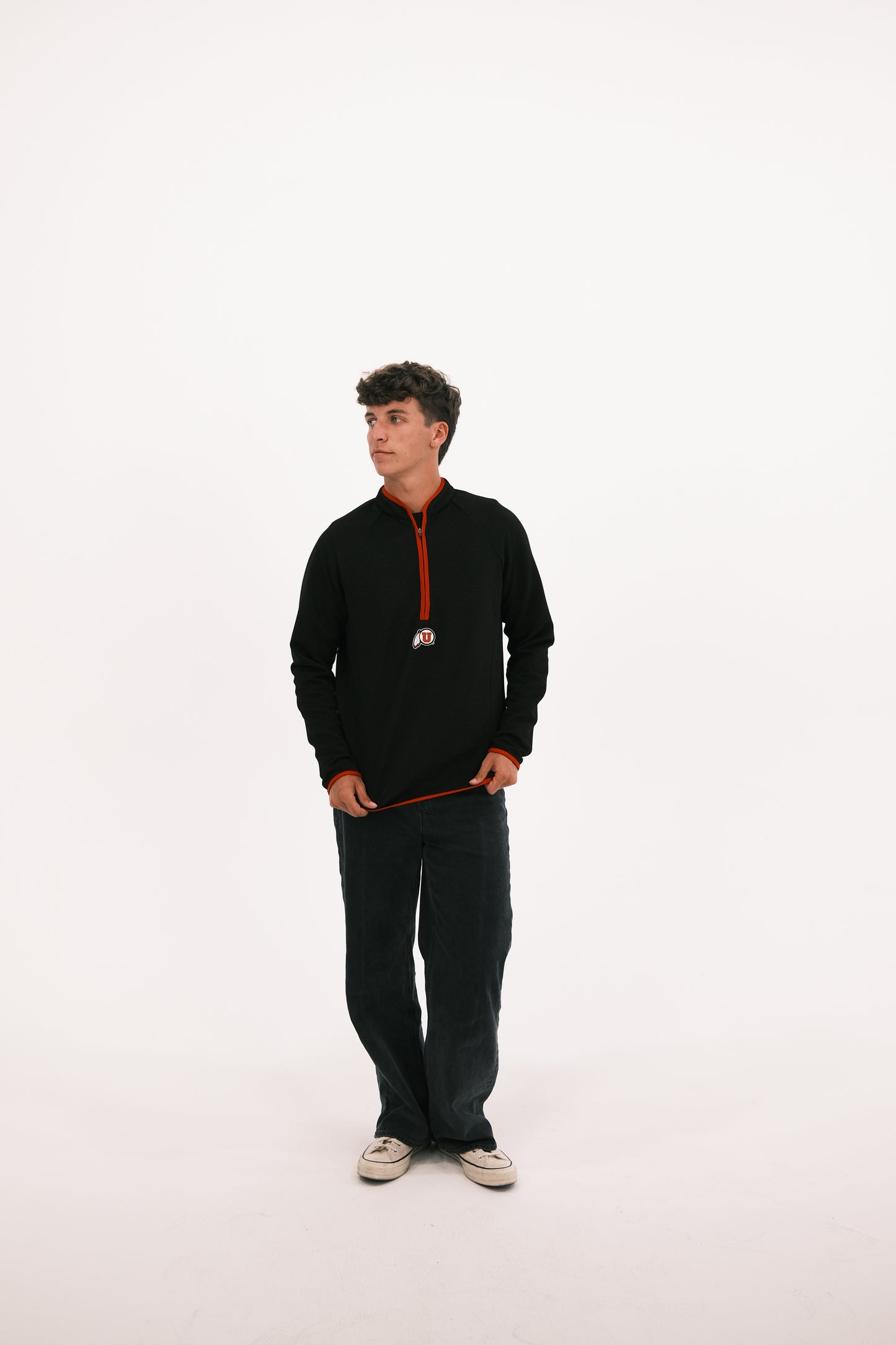 Utah Ribbed Quarter Zip