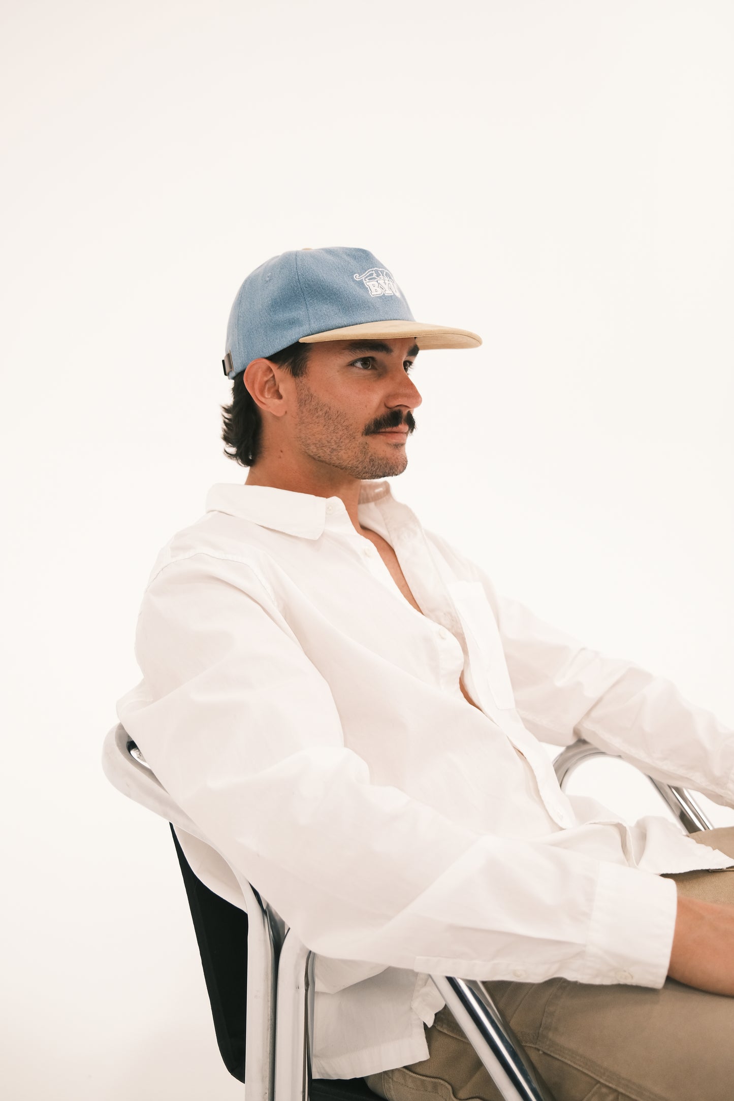 BYU Denim/Suede Unstructured Hat