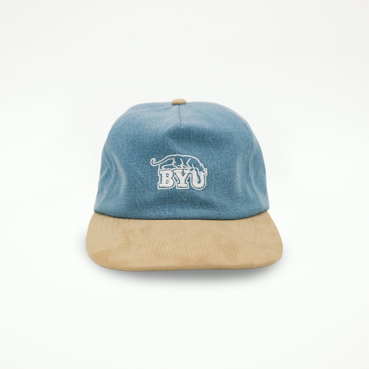 BYU Denim/Suede Unstructured Hat