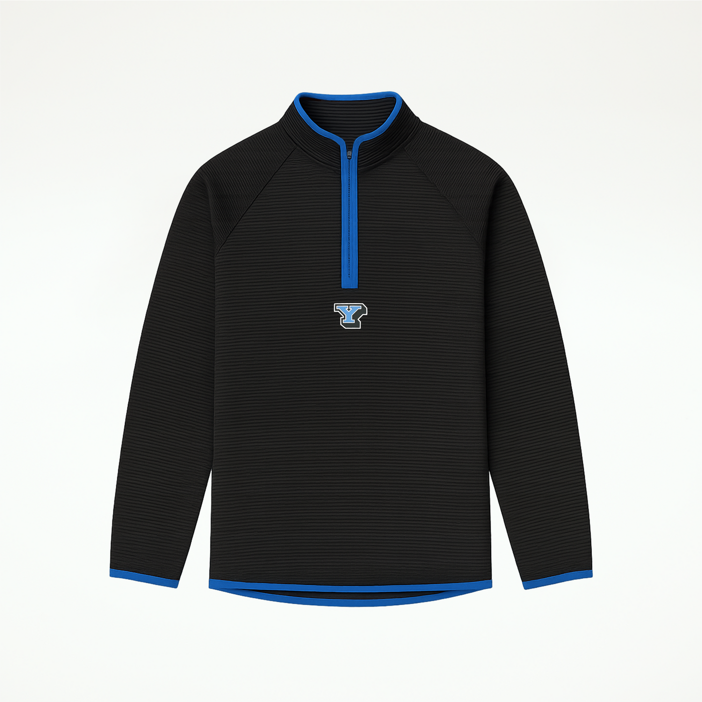 BYU Ribbed Quarter Zip