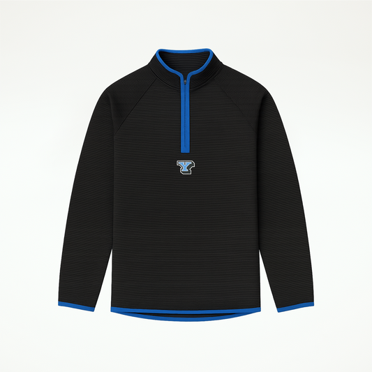 BYU Ribbed Quarter Zip