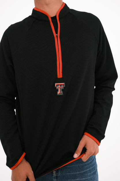 Texas Tech Ribbed Quarter Zip
