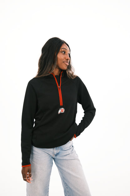 Utah Ribbed Quarter Zip