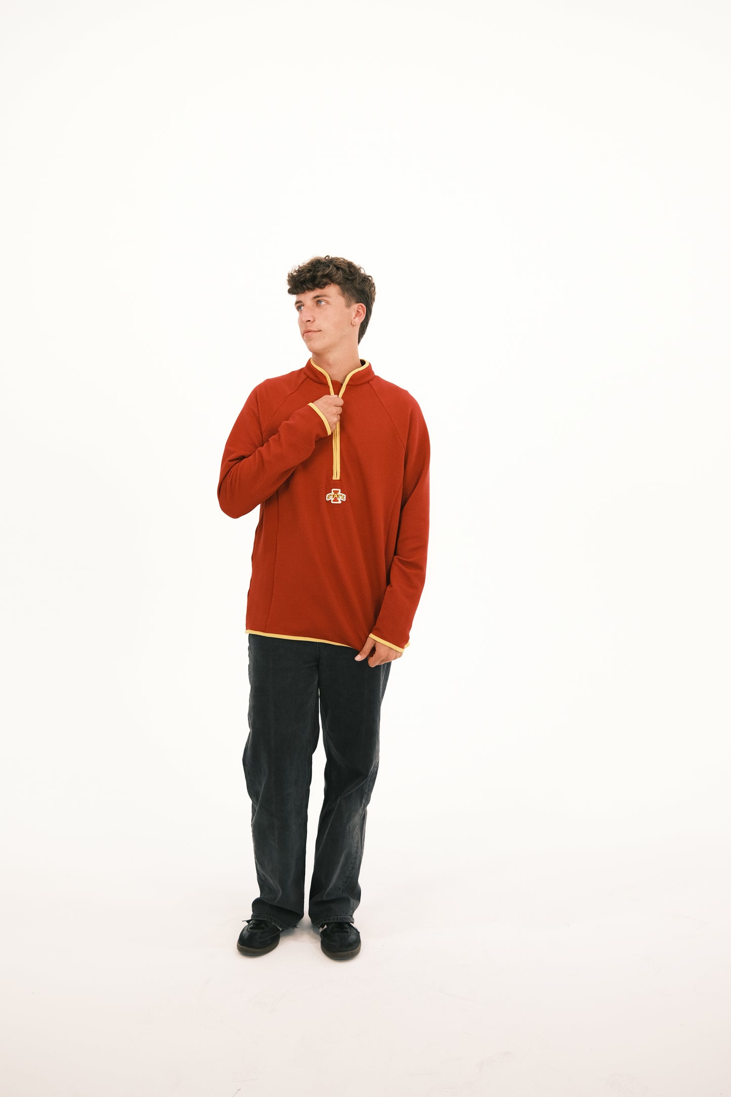 Iowa State Ribbed Quarter Zip
