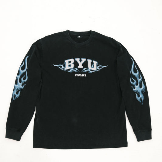 Chrome Flames L/S Tee