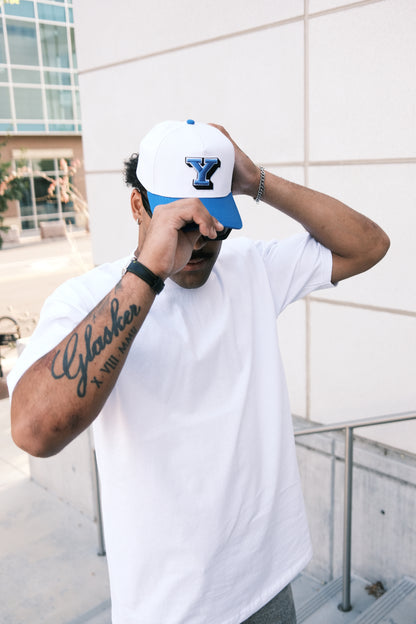 '96 Block Y (White / Royal)