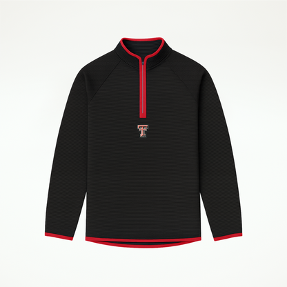 Texas Tech Ribbed Quarter Zip