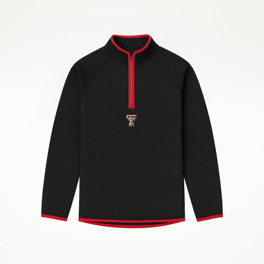 Texas Tech Ribbed Quarter Zip