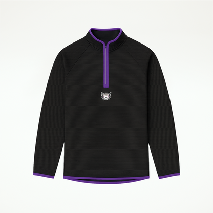 Weber Ribbed Quarter Zip